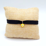 Bracelet porte-bonheur jaune